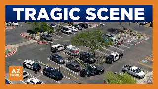 Police Woman dead man critical after shooting near Peoria Safeway