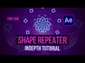 Shape Layer Animation After Effects Shape Repeater - Part 1 Introduction
