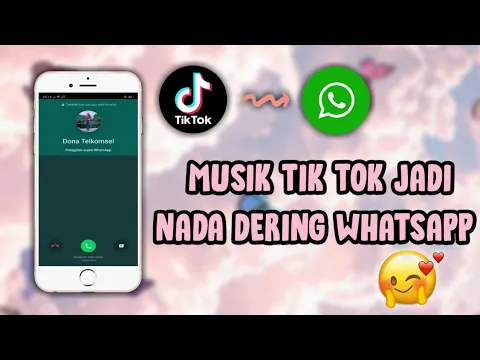 Download MP3 TUTORIAL MUSIK TIK TOK MENJADI NADA DERING WHATSAPP 😎