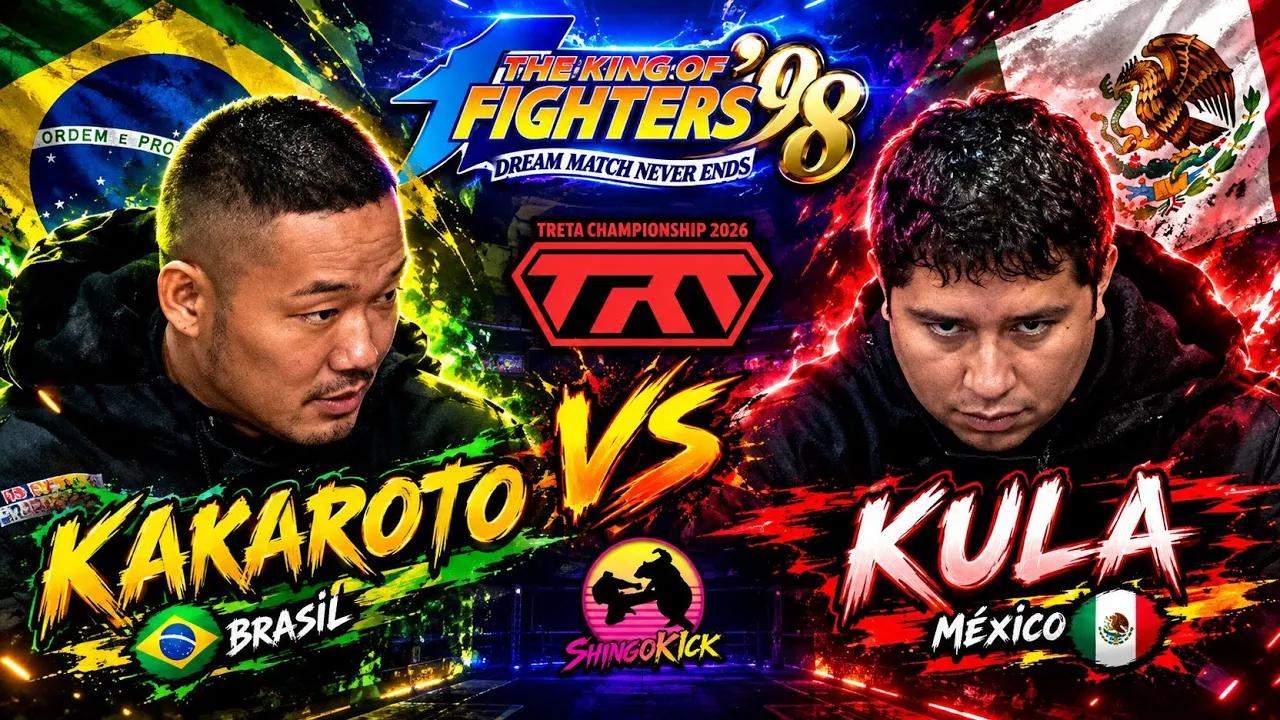 🔥KULA enfrenta a JAPONÉS en BRASIL🔥🇯🇵Kakaroto🇧🇷 🆚 🇲🇽Kula🇲🇽 Treta Championship 2026