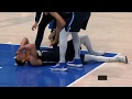 Dwight Powell Suffers Apparent Achilles Injury vs Clippers