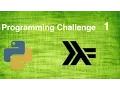 Simple Programming Challenge Day 1 - Haskell Python