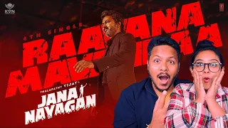 jana nayagan raavana mavandaa reaction thalapathy vijay pooja hegde h vinoth anirudh kvn