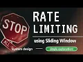 Rate Limiter with Sliding Window Algorithm