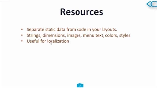 What are Android Resources