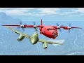Download Lagu Airplane Crashes #29 - BeamNG DRIVE | SmashChan