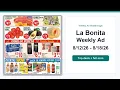 La Bonita Weekly Ad 26 - 26 Top Deals