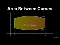 Calculus 1 27 1 Area Between Two Curves