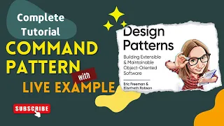 Command Design Pattern with a LIVE EXAMPLE How to Implement Command Pattern HINDI