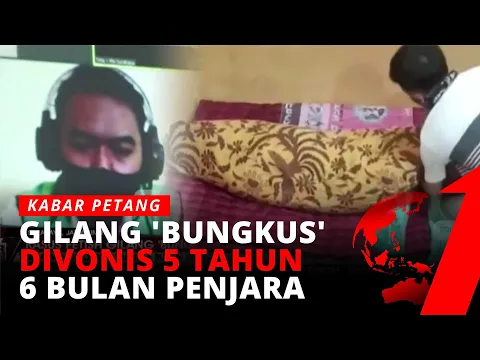 Babak Akhir Fetish Kain Jarik, Gilang 'Bungkus' Divonis 5 Tahun 6 Bulan Penjara | tvOne
