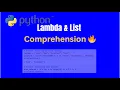 Python Tricks You MUST Know Lambda List Comprehensions Explained in 7 Mins