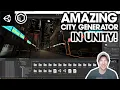 AMAZING Cities in Unity with CScape City Generator Procedural City Tool