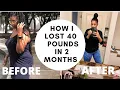 HOW TO LOSE WEIGHT FAST 40 Pounds In 2 MONTHS NO EXERCISE