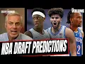 NBA Draft PREDICTIONS Darryn Peterson AJ Dybantsa Cameron Boozer Chicago Bulls Colin Cowherd