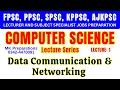 Data Communication and Networking Full Computer Lec Series for Lecturer Subject Specialist SST IT