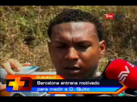 Barcelona entrena motivado para medir a D. Quito