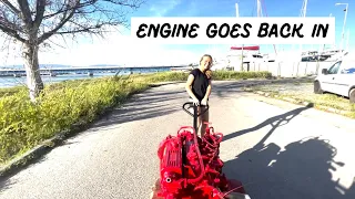 BETA MARINE ENGINE GOES BACK IN! S1 E16