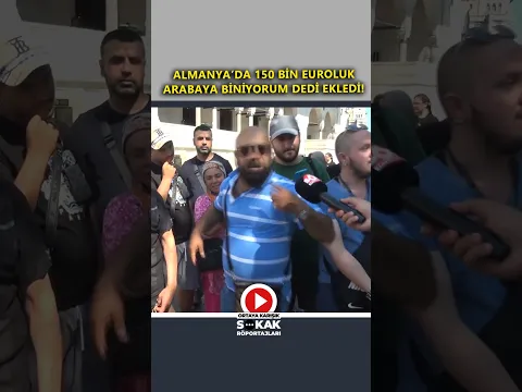 Almanya'da 150 Bin Euro'luk Arabaya Biniyorum!