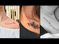 50 Eye-Catching Collarbone Tattoo Ideas Fashion Star
