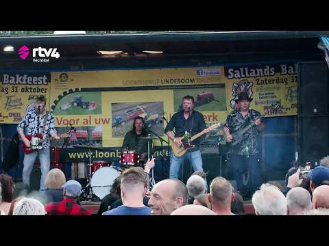 Reünie optreden Ja Dat Zal bij het Bakfeest dut Normaal in Dalfsen