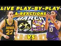 LSU Tigers vs Iowa Hawkeyes Elite 8 Live Play-By-Play Reactions
