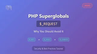 PHP - REQUEST Superglobal Why You Should Avoid It Beginner s Guide