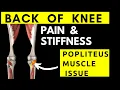 Download Lagu Back of knee pain/stiffness? Popliteus muscle tightness