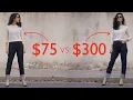 Comparing a 75 and 300 Cashmere Sweater