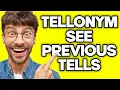 How To See Previous Tells In Tellonym 2023