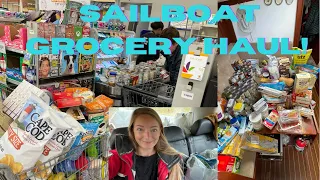 Huge GROCERY HAUL! | How to PROVISION a small SAILBOAT for long term TRAVEL | Hallberg Rassy 352 EP6