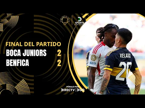 Video Thumbnail: ¡#BOCA EMPATÓ con #BENFICA en un PARTIDAZO! | Boca Jrs 2–2 Benfica | Resumen