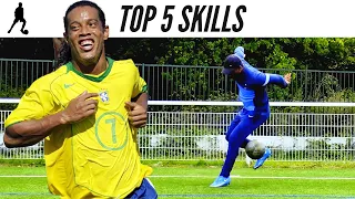 Top 5 Ronaldinho Skills Part 3