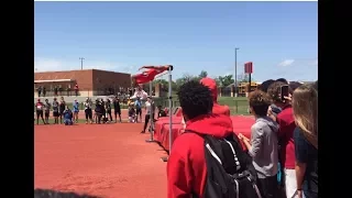 7 6 National High Jump Record set by Vernon Turner
