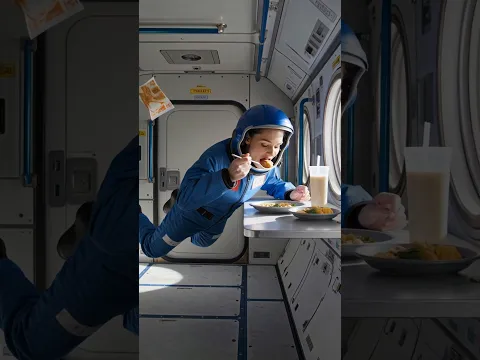 Why Astronauts Can't Poop in Space — The Strange Science Behind Space Constipation #shorts