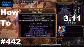 How To Craft My Ring Redeemer Minion Damage 3 Life Chaos Dexterity - 442