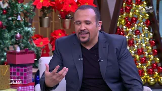 يتربى ف عزو حمادة عزو هشام عباس يغني في معكم منى الشاذلي 