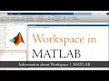 Download Lagu Workspace in MATLAB | Save and load workspace data| Matlab Tutorial | Mruduraj