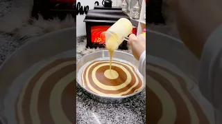 كيكة كاكاو وحليب ولا أروع 