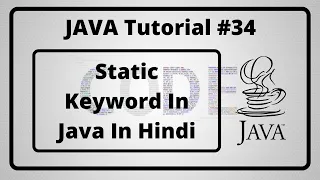 - Static Keyword In Java In Hindi Java Tutorial In Hindi