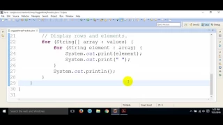 Java Lesson in Nepali Array Demo