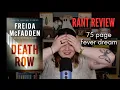 I literally can t stop reading Freida McFadden books RANT REVIEW