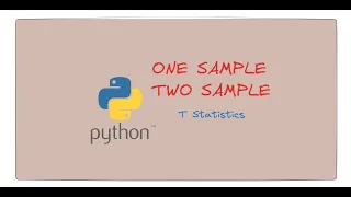 1 Sample T Test and 2 Sample T Test using Python