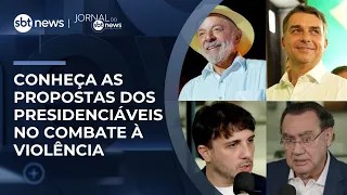 Veja propostas dos presidenciáveis no combate à violência | #JornaldoSBTNews