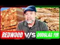 Weighing the Pros and Cons of Redwood and Douglas Fir for a Pavilion