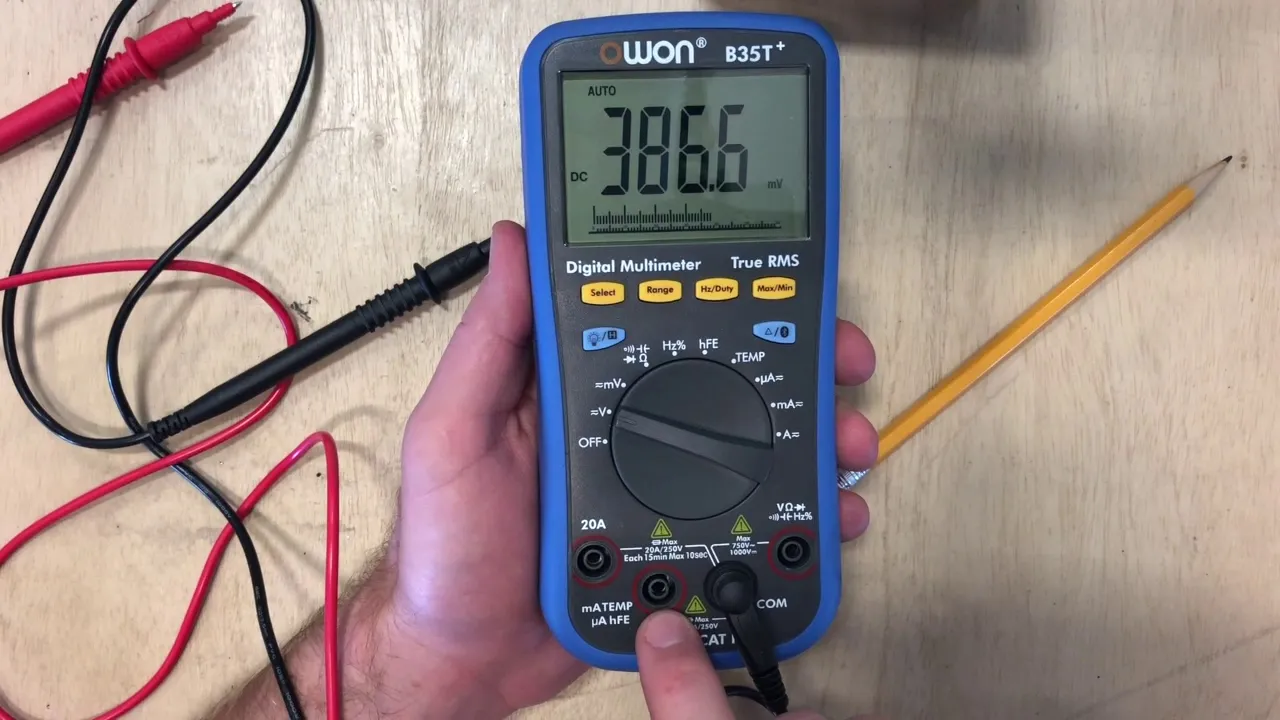 Basic Electrical - How to use the Owon Multimeter