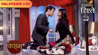 rishi and tanujas ugly fight kasam tere pyaar ki full episode 261 colors rishtey