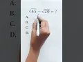 Square root subtraction