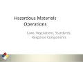 Hazmat Ops Lesson 1