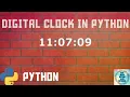 How to make a clock in python just in 20 lines of code