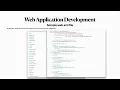Web Application Development - An Introduction through JAVA Way